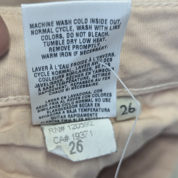 Rich & Skinny Size 26 Pink Taupe Straight Leg Jeans - Picture 7 of 13